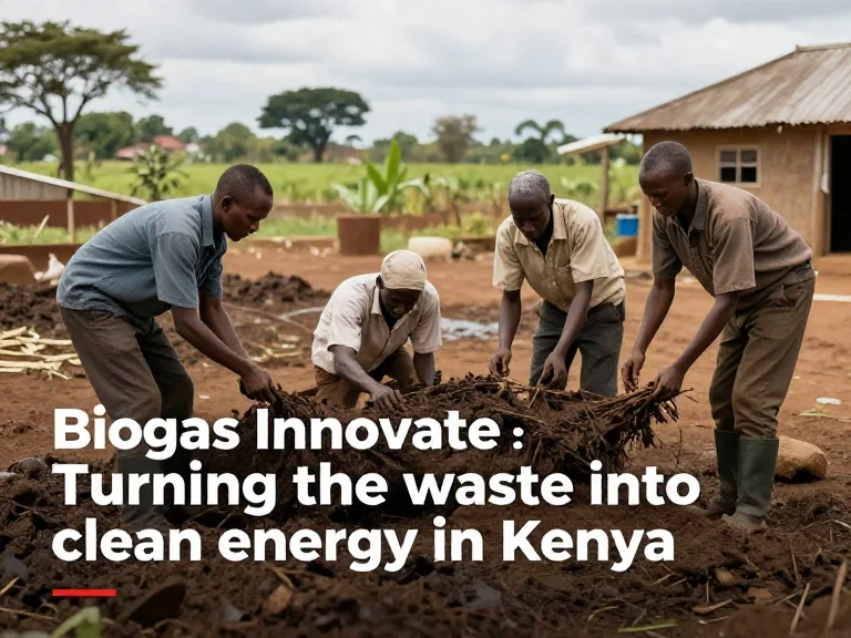 Biogas Innovate – Turning the waste into clean energy in Kenya