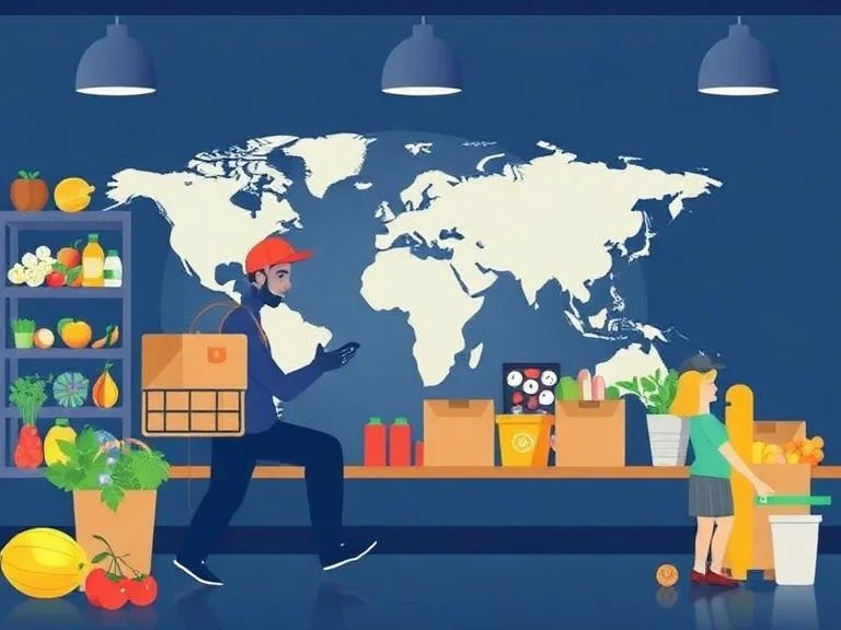 International Entrepreneurship in Online Grocery Delivery Service.