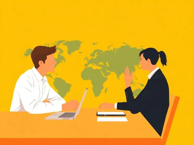 The impact of the lack of employee satisfaction and ineffective leadership on the performance of the international business.